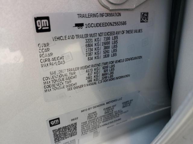 2022 CHEVROLET SILVERADO #3303817450