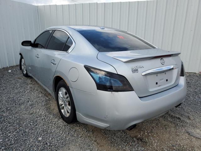2013 Nissan Maxima S silver null gas 1N4AA5AP7DC826882 photo #3