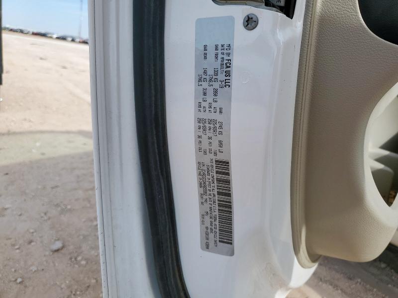 2019 DODGE GRAND CARAVAN SXT 2C4RDGCGXKR655952
