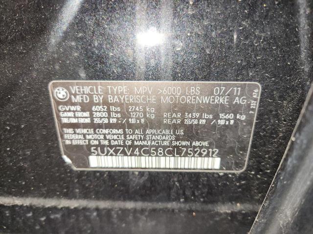 2012 BMW X5 XDRIVE3 - 5UXZV4C58CL752912