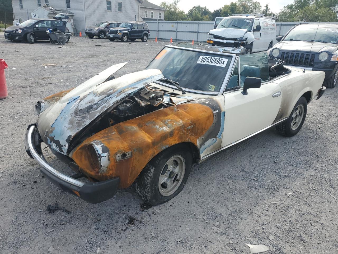 Lot #3241725319 1981 FIAT 124 SPIDER