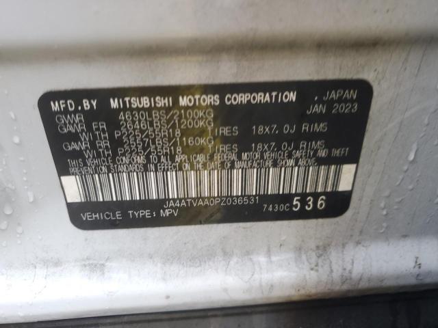 2023 MITSUBISHI ECLIPSE CROSS LE JA4ATVAA0PZ036531