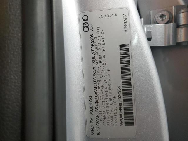 2017 AUDI A3 PREMIUM - WAUAUHFF6H1034854