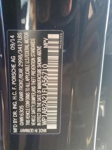 2015 PORSCHE CAYENNE S WP1AB2A21FLA56710