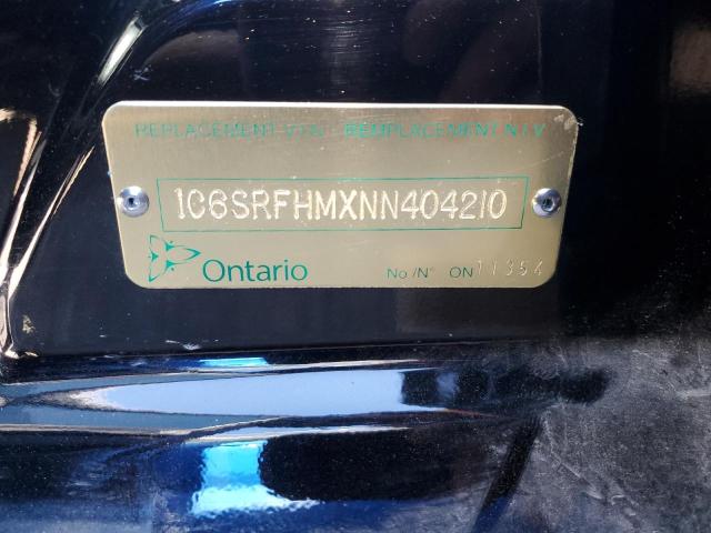 2022 RAM 1500 LIMIT 1C6SRFHMXNN404210