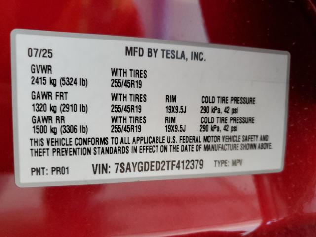 2026 TESLA MODEL Y #3285665700