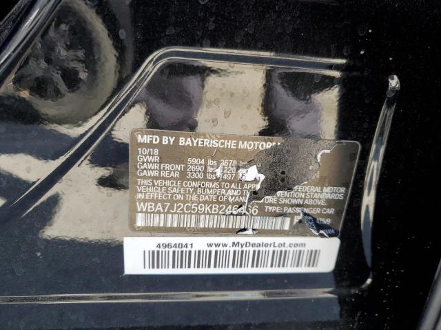 2019 BMW 740 XE WBA7J2C59KB246466
