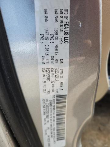 2016 DODGE GRAND CARA #3292493676