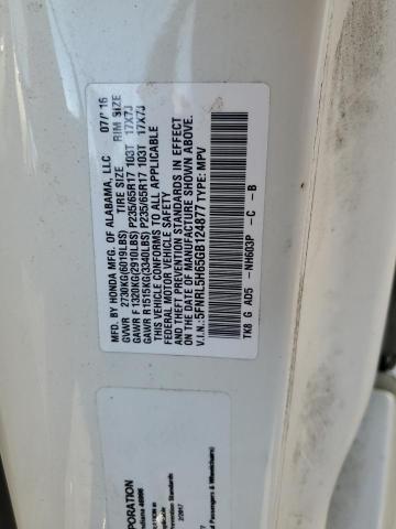 2016 HONDA ODDYSSEY 5FNRL5H65GB124877