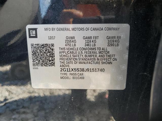 2018 CHEVROLET IMPALA LS - 2G11X5S38J9151740