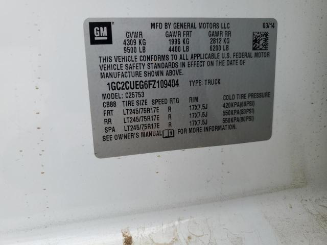 2015 CHEVROLET SILVERADO #3297967771