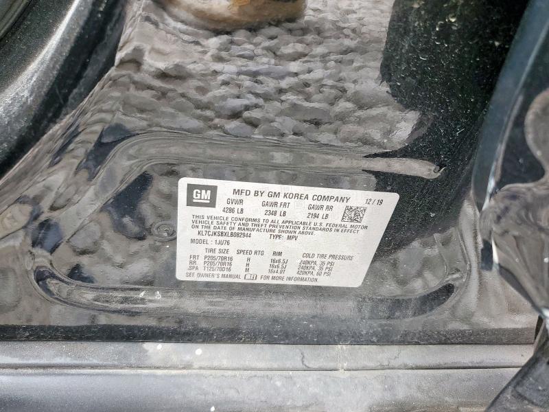 2020 CHEVROLET TRAX LS - KL7CJKSBXLB082944