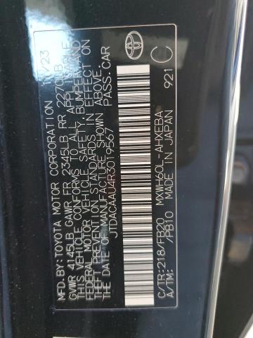 2024 TOYOTA PRIUS LE JTDACAAU4R3019567