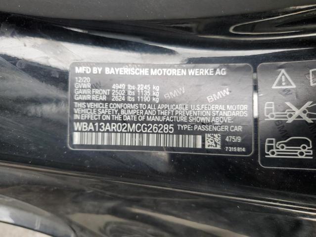 2021 BMW M440XI WBA13AR02MCG26285