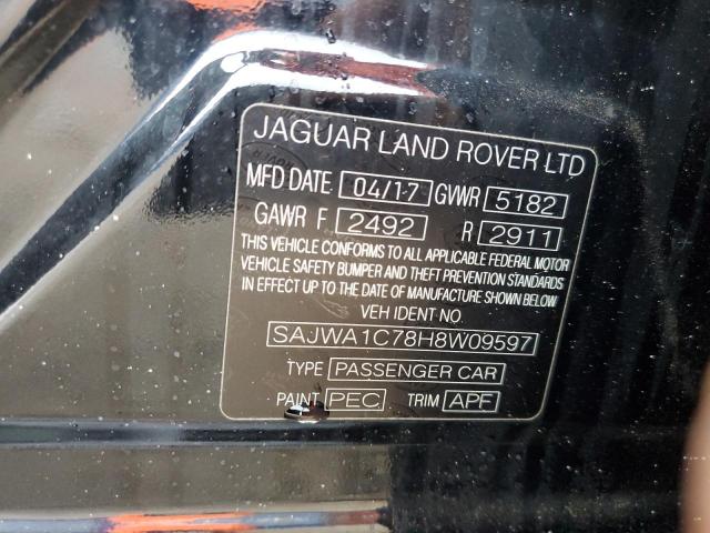 2017 JAGUAR XJ SAJWA1C78H8W09597
