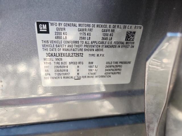 2018 GMC TERRAIN DE 3GKALXEX0JL272972