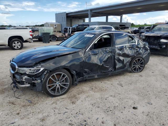 BMW 330I 2020 black  gas WBA5R1C05LFH38374 photo #1