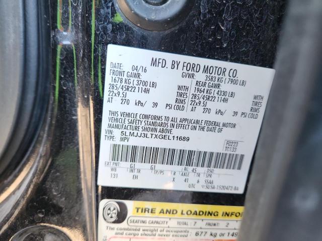 2016 LINCOLN NAVIGATOR 5LMJJ3LTXGEL11689