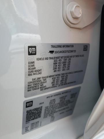 2025 CHEVROLET SILVERADO K1500 LT 1GCUKDED7SZ298723