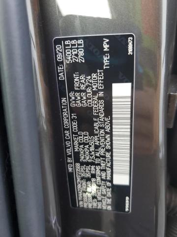 2021 VOLVO XC60 T6 MO YV4A22RK2M1723568