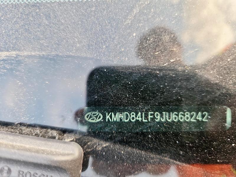 2018 HYUNDAI ELANTRA KMHD84LF9JU668242