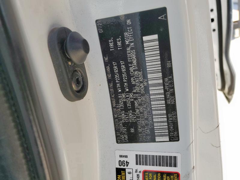 2021 TOYOTA SIENNA LE 5TDKRKEC2MS058885
