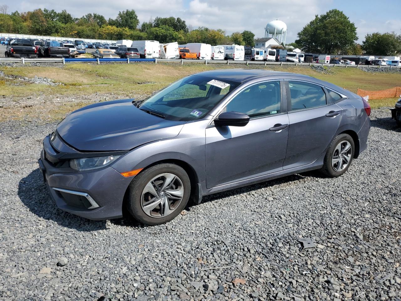 Lot #3298081129 2020 HONDA CIVIC LX