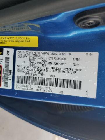 2017 TOYOTA TUNDRA CRE #3277035157