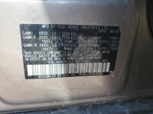 2015 SUBARU OUTBACK 3. - 4S4BSEJC2F3204830