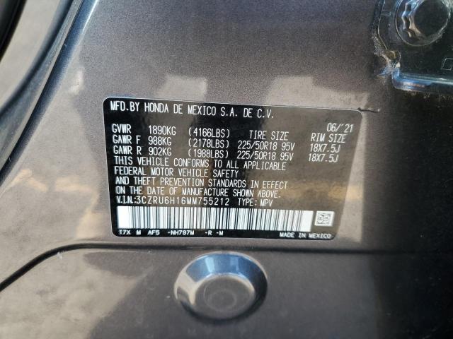 2021 HONDA HR-V SPORT 3CZRU6H16MM755212