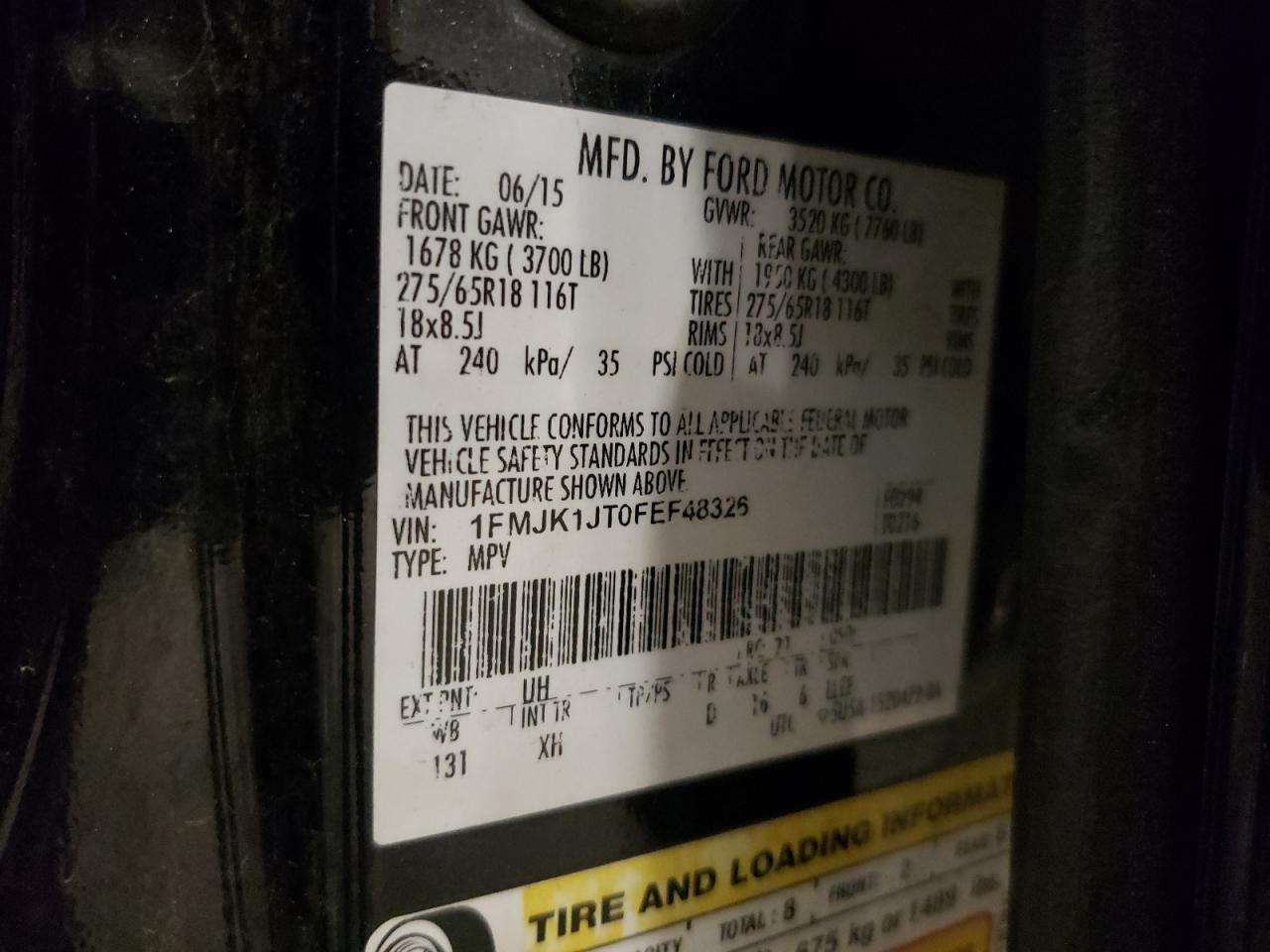 FORD EXPEDITION EL XLT