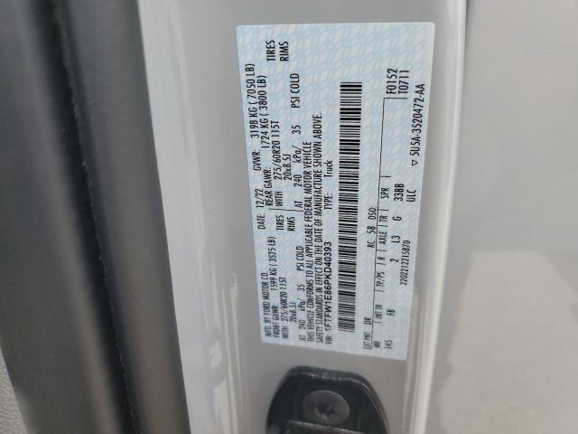 2023 FORD F150 SUPERCREW 1FTFW1E86PKD40393