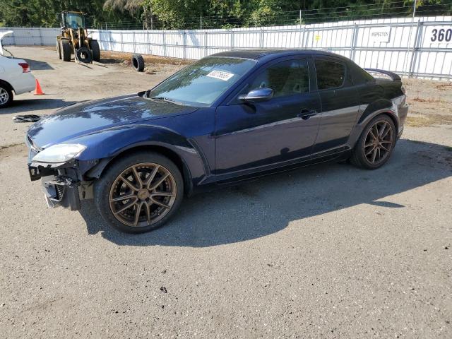 MAZDA RX8 2008 blue  gas JM1FE173180214976 photo #1