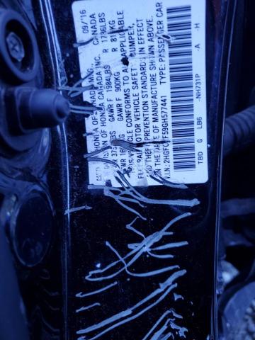 2016 HONDA CIVIC LX 2HGFC2F59GH577441