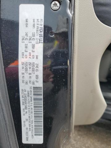 2016 DODGE GRAND CARA 2C4RDGBG4GR154869