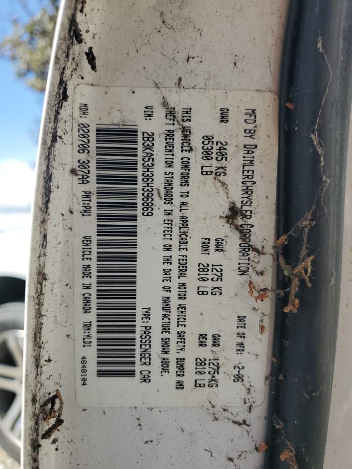 Lot #3301730355 2006 DODGE CHARGER R/