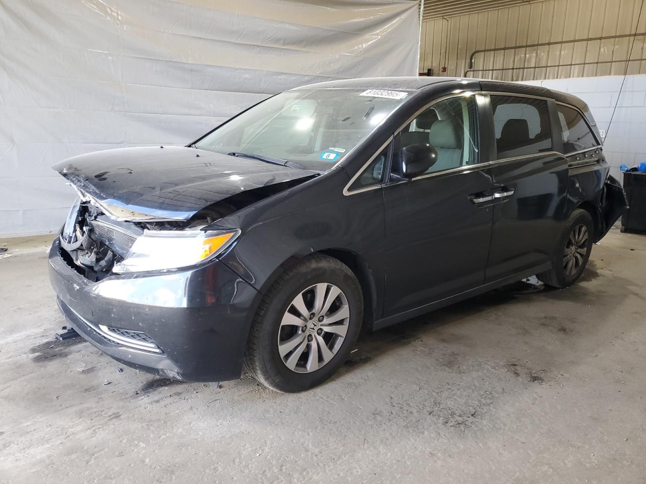 Lot #3259701400 2017 HONDA ODYSSEY SE