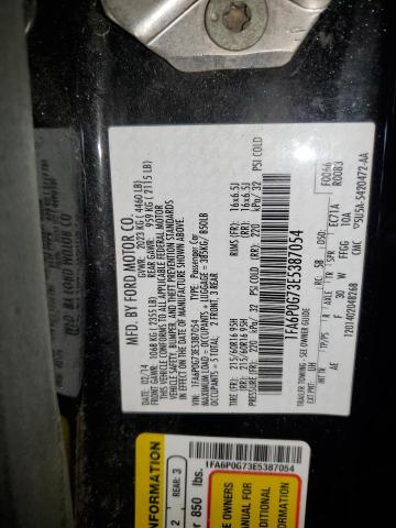 2014 FORD FUSION S - 1FA6P0G73E5387054