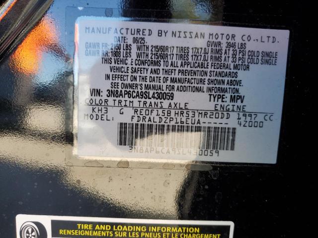 2025 NISSAN KICKS SV 3N8AP6CA9SL430059