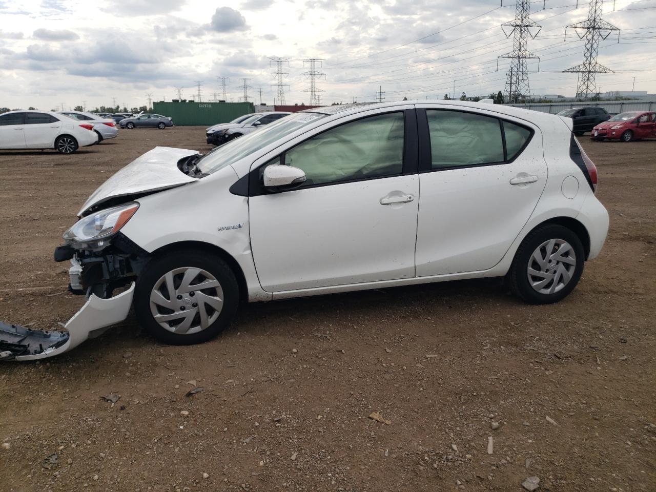 Lot #3298191053 2015 TOYOTA PRIUS C