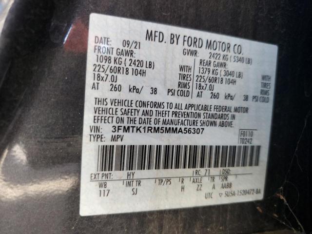 2021 FORD MUSTANG MA #3246746887