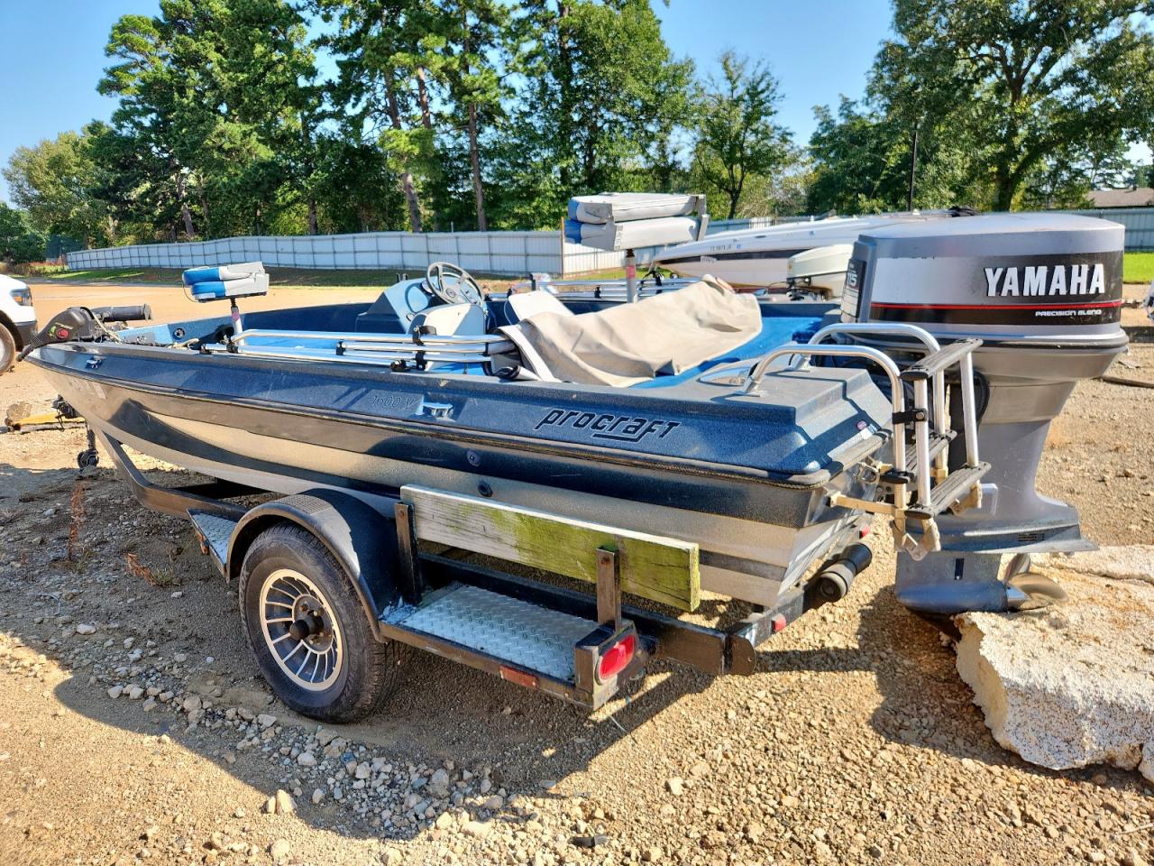 Lot #3291481984 1988 PROCRAFT BOAT W/TRL