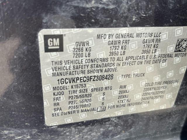 2015 CHEVROLET SILVERADO - 1GCVKPEC9FZ308428