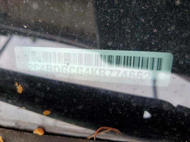 2019 DODGE GRAND CARA - 2C4RDGCG4KR774662