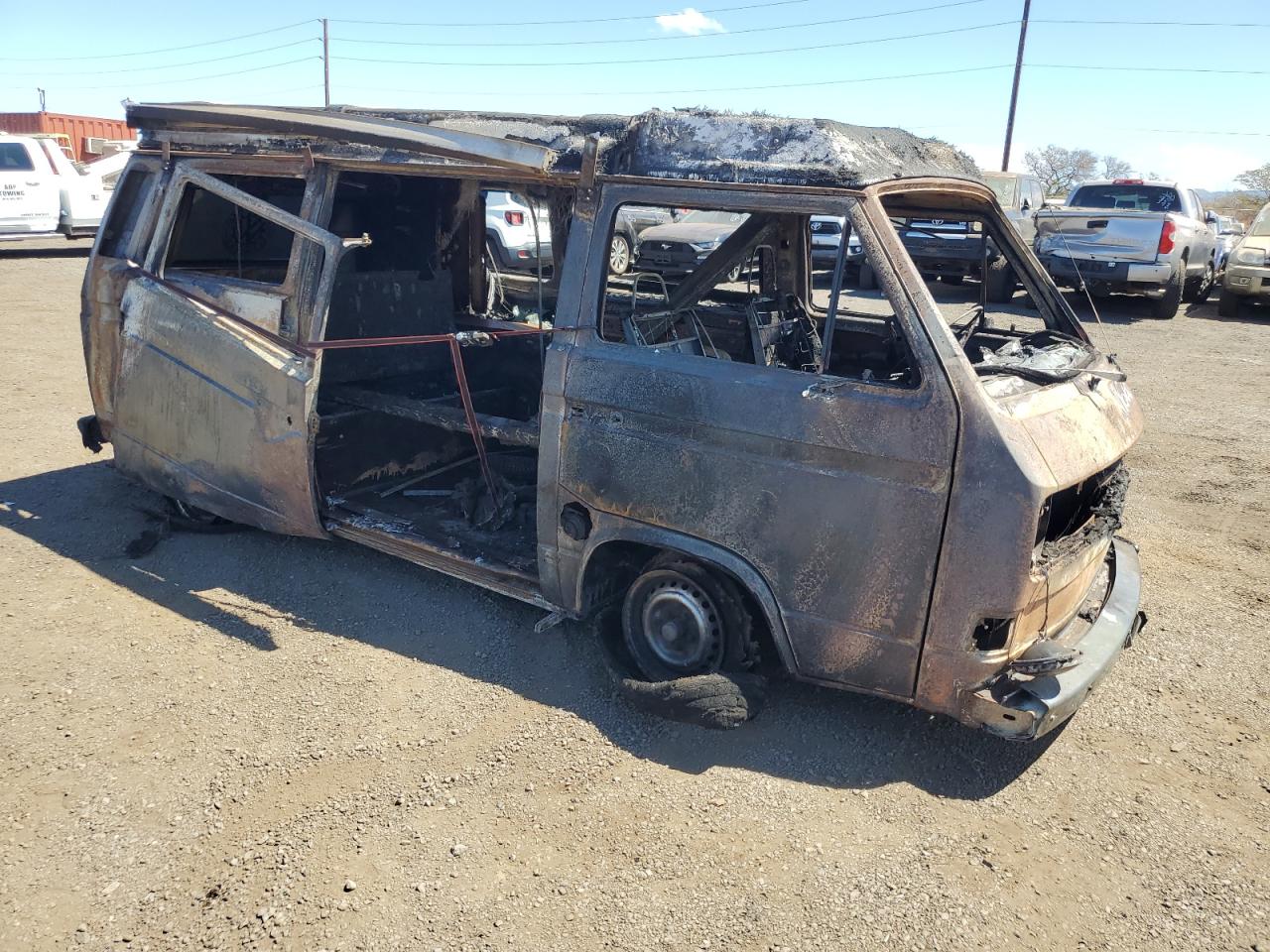 Lot #3268767405 1982 VOLKSWAGEN VANAGON CA