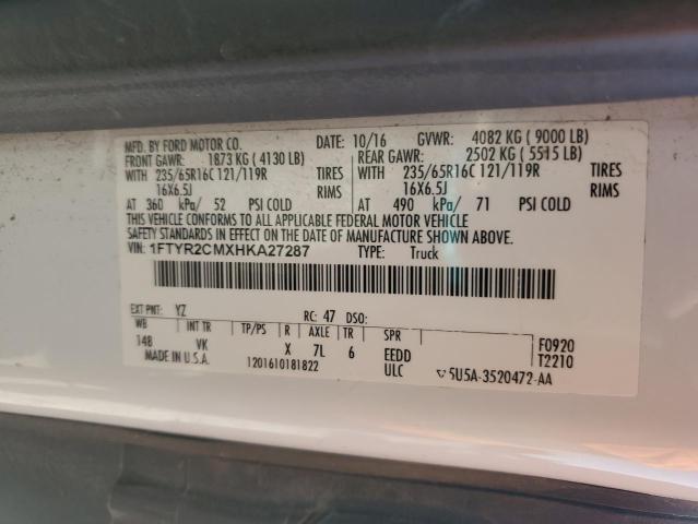 2017 FORD TRANSIT T- #3254451142