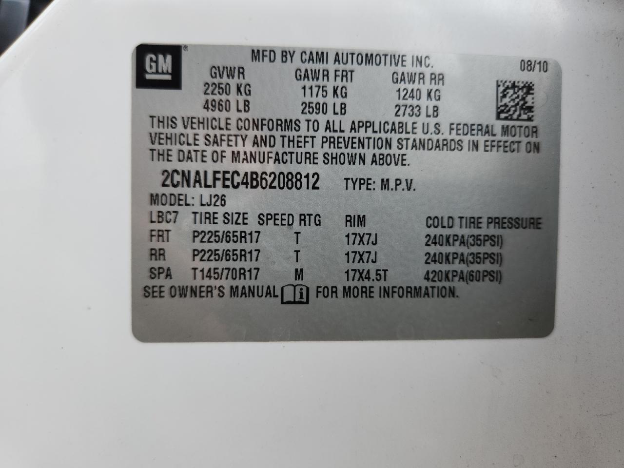 CHEVROLET EQUINOX LTZ