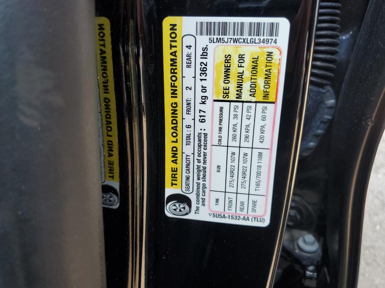 LINCOLN AVIATOR RESERVE