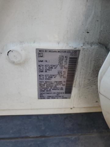 2015 NISSAN ROGUE S #3293843597