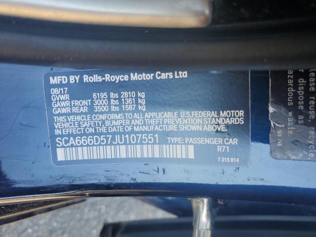 2018 ROLLS-ROYCE DAWN SCA666D57JU107551
